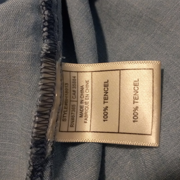 BB Dacota Denim mini dress or tunic Size M - Picture 5 of 6